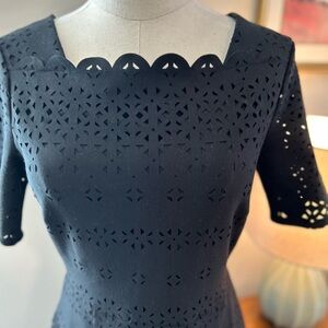 Banana Republic Black Cocktail with Cut Outs